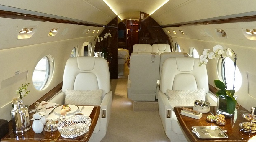 foto dell'aeromobile Gulfstream G350
